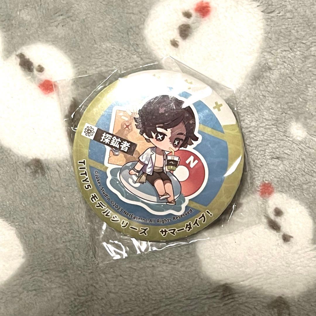 メルカリ市期間のみ】第五人格 探鉱者 ノートン 缶バッジ コミケ