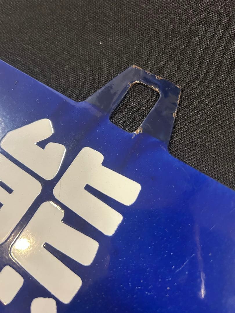 行先板 サボ 熊本／東京 両面 ホーロー製 約60cm