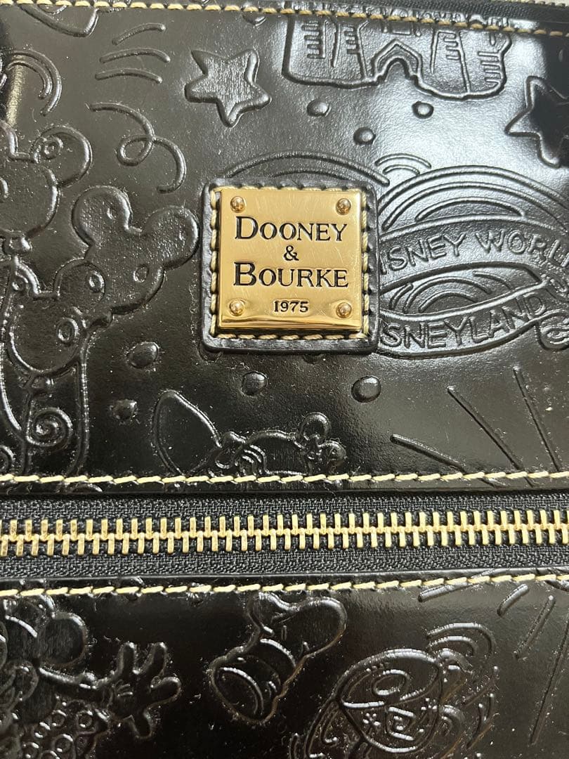 ドゥーニー&バーク　ディズニー コラボ　ハンドバッグ　ミッキー 美品　ショルダー