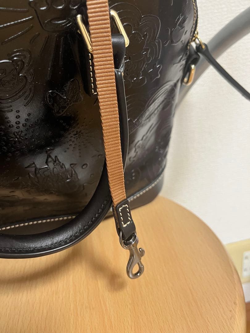ドゥーニー&バーク　ディズニー コラボ　ハンドバッグ　ミッキー 美品　ショルダー