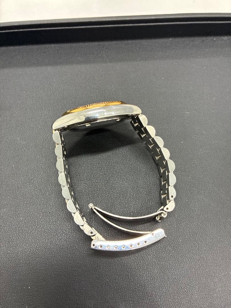 TISSOT ティソ デイデイト 自動巻き メンズ腕時計 コンビ ダイヤ文字盤