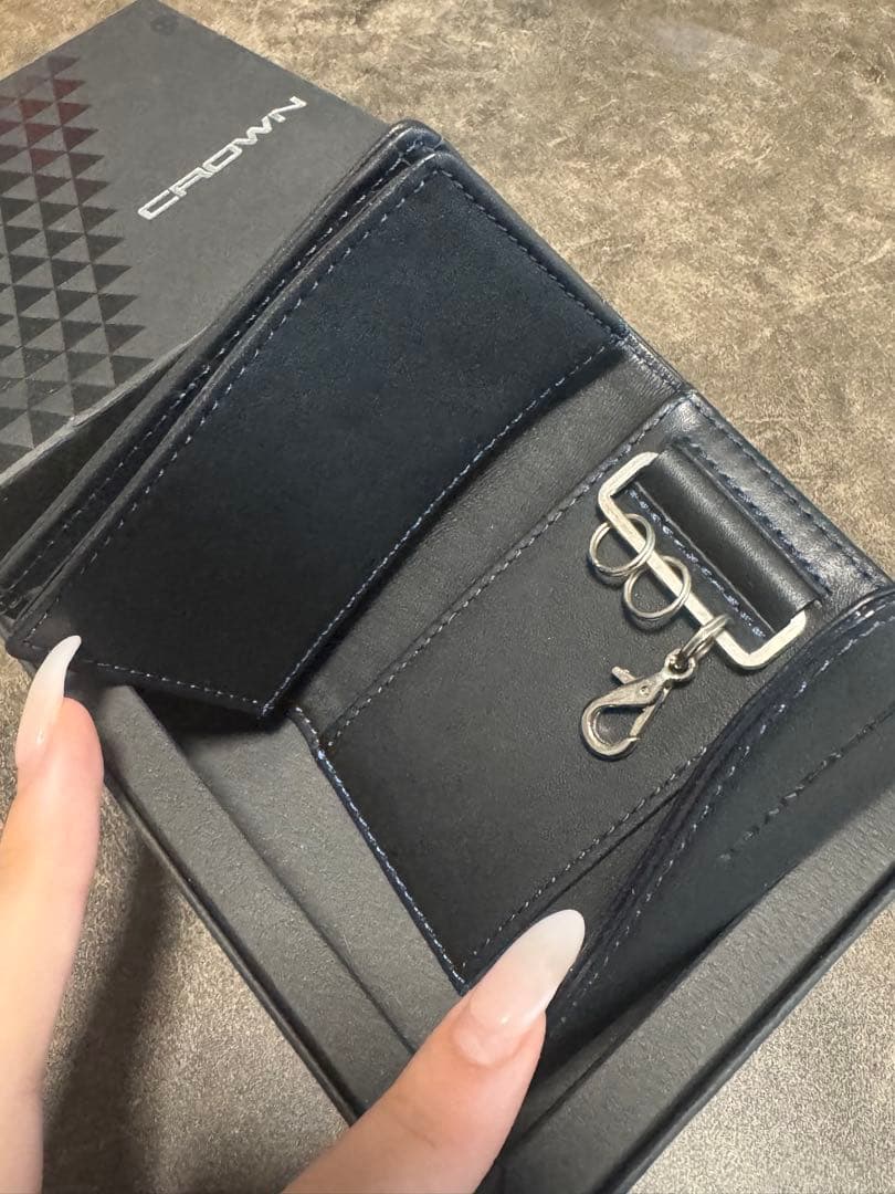 TOYOTA純正品】CROWN【クラウン】 220系 伝統工芸西陣織キーケース