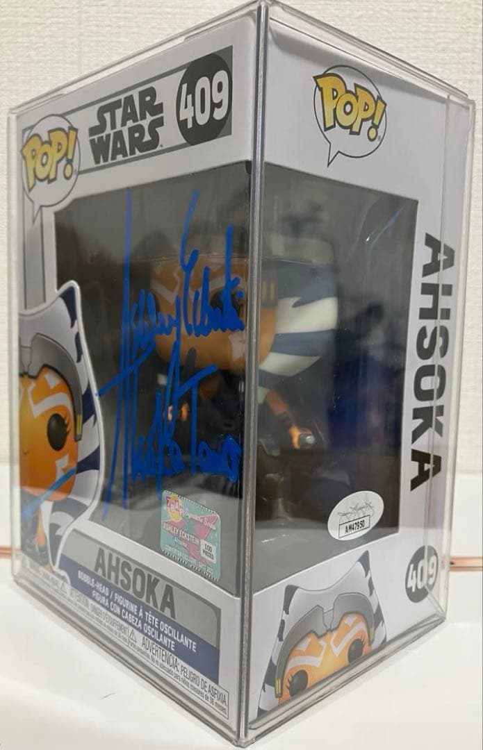 Funko POP アソーカ・タノ アシュリー・エクスタイン サイン入り