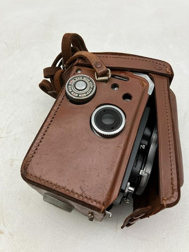 YashicaFlex 二眼レフカメラ レザーケース付き No519660 - メルカリ