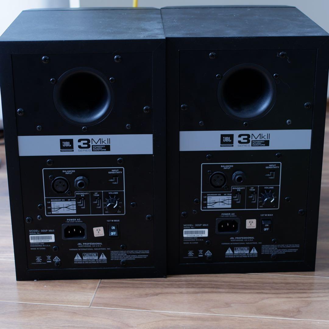 JBL 305P MkII (ペア) パワードモニタースピーカー