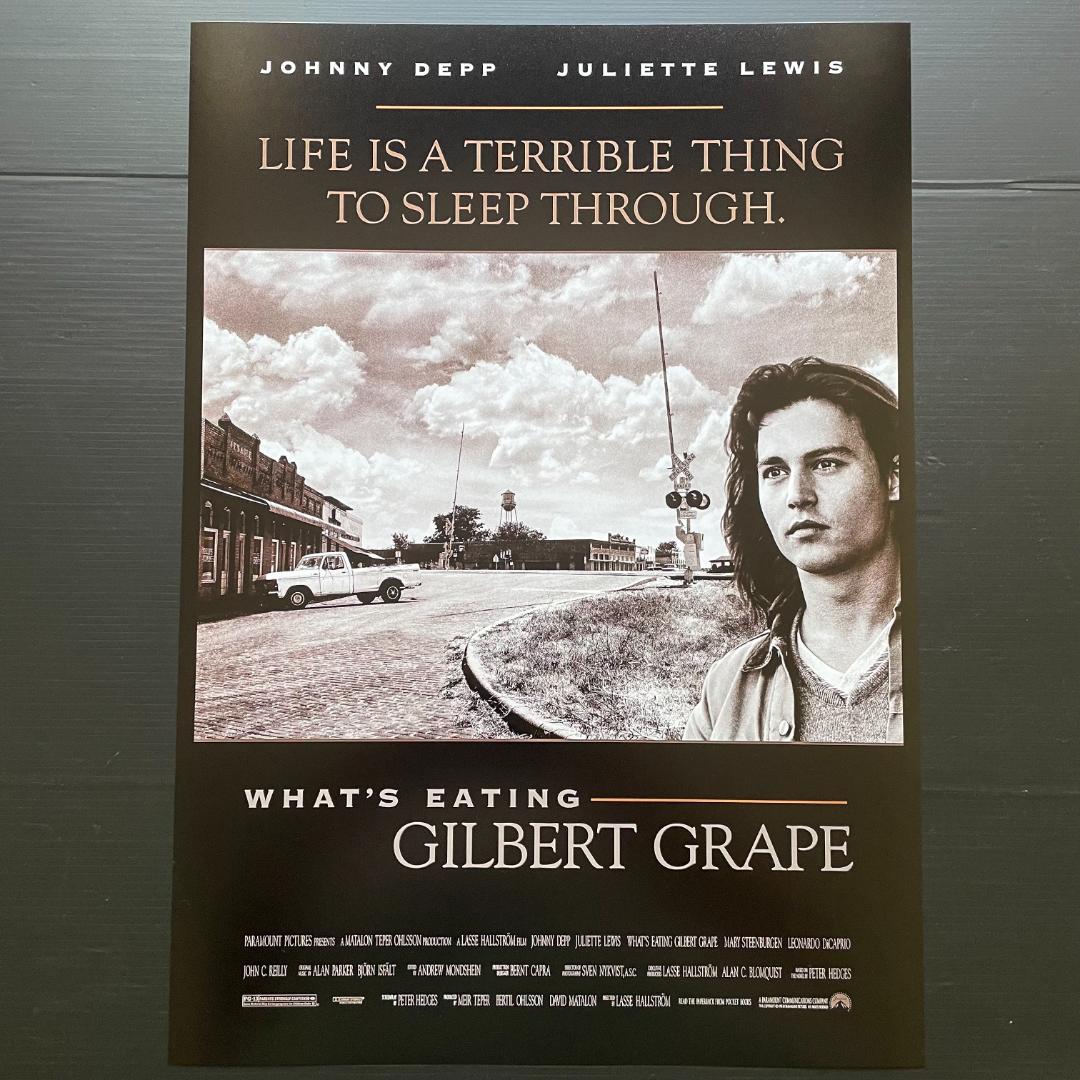 USポスター『ギルバート・グレイプ』ジョニー・デップ/レオナルド