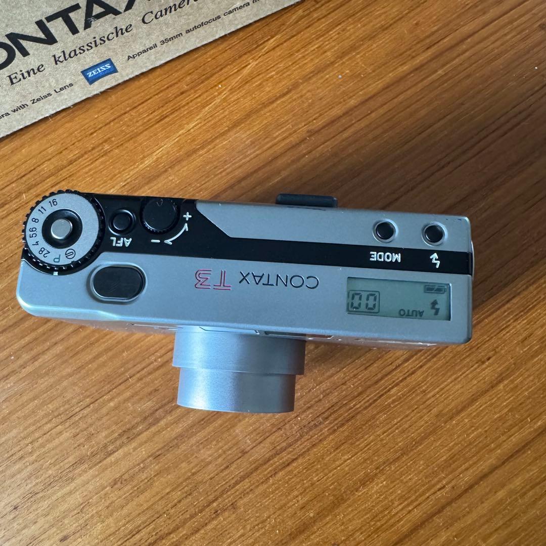 CONTAX T3 DATA BACK、ケース、説明書などまとめて箱付き