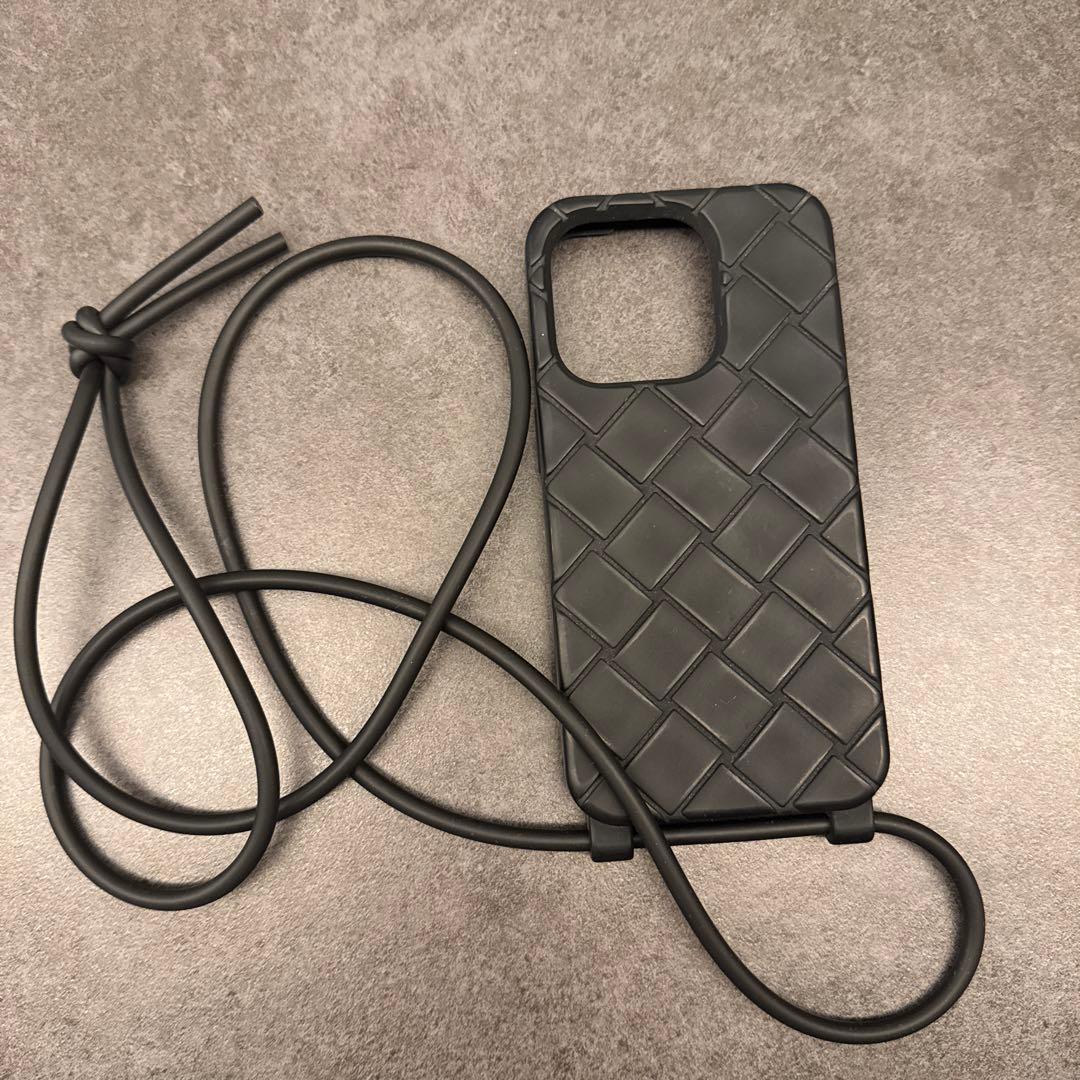 Bottega Veneta ブラック iPhone15proケース