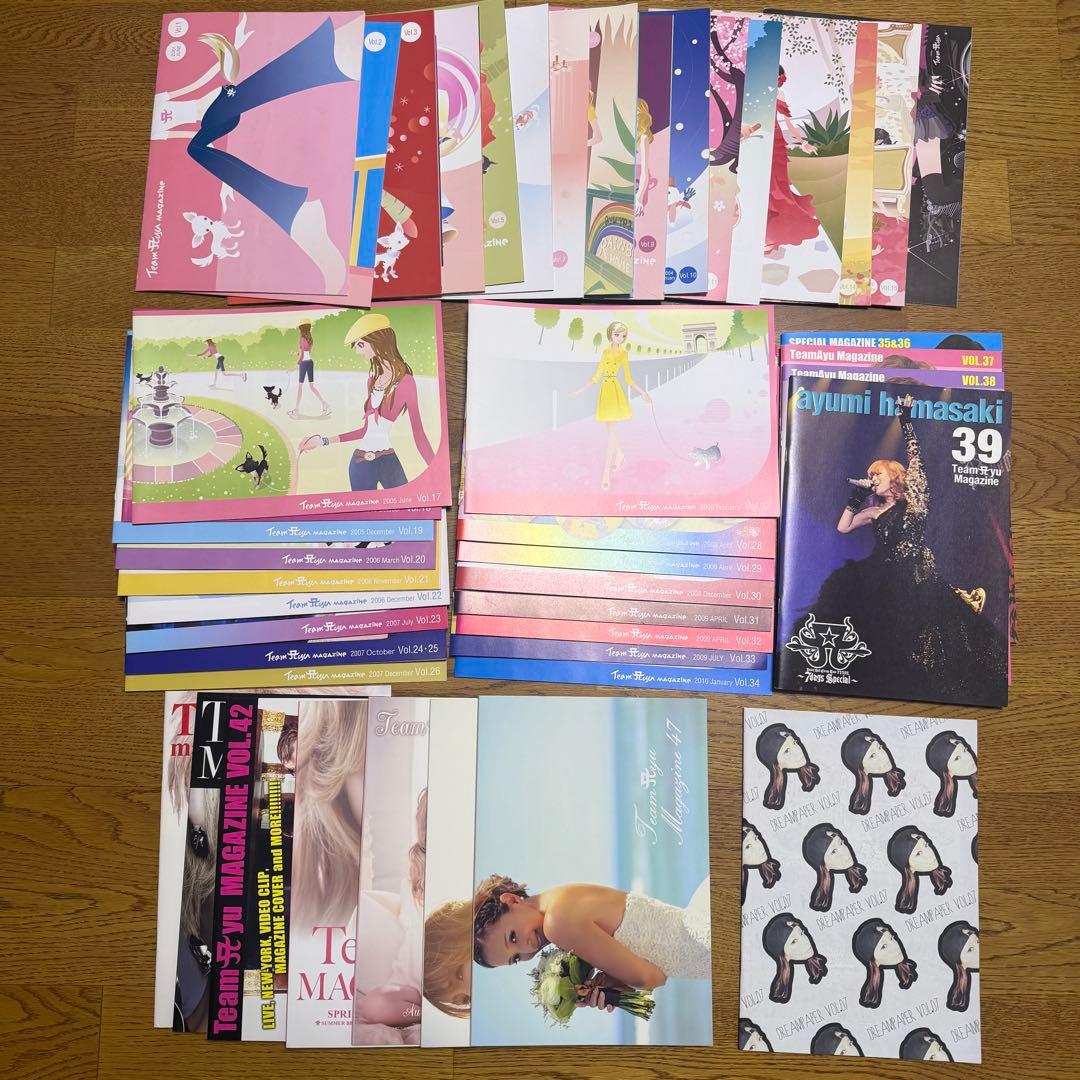 激レア】浜崎あゆみ TeamAyu TA会報1〜47オマケ付き - メルカリ