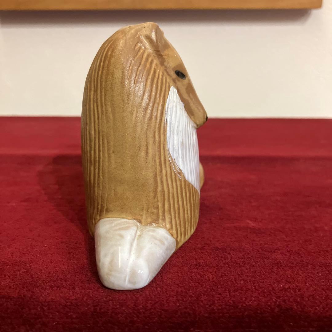 リサラーソン VOV コリー ヴィンテージ 置物 犬 可愛い 北欧 希少