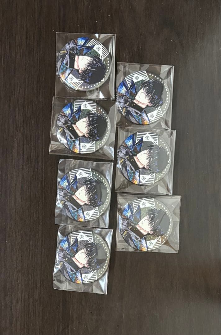 メダリスト展 缶バッジ 夜鷹純 7点セット