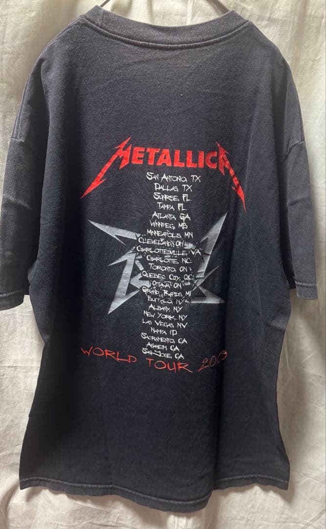 llica tシャツ 2009 ツアー　ブラック　アルスタイル