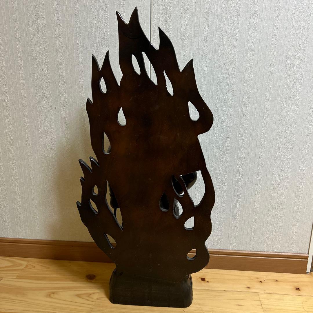 木製 不動明王 仏像 神様 宗教 スピリチュアル 工芸品 古美術 置物 骨董品