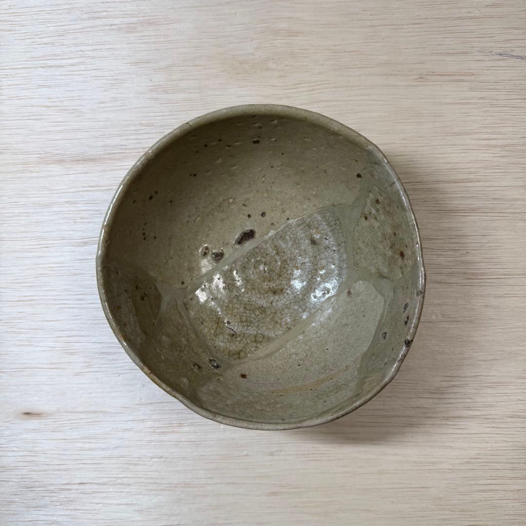 古唐津 無地唐津 茶碗 桃山時代 小十古窯 岸岳系 初期伊万里 古伊万里 古美術