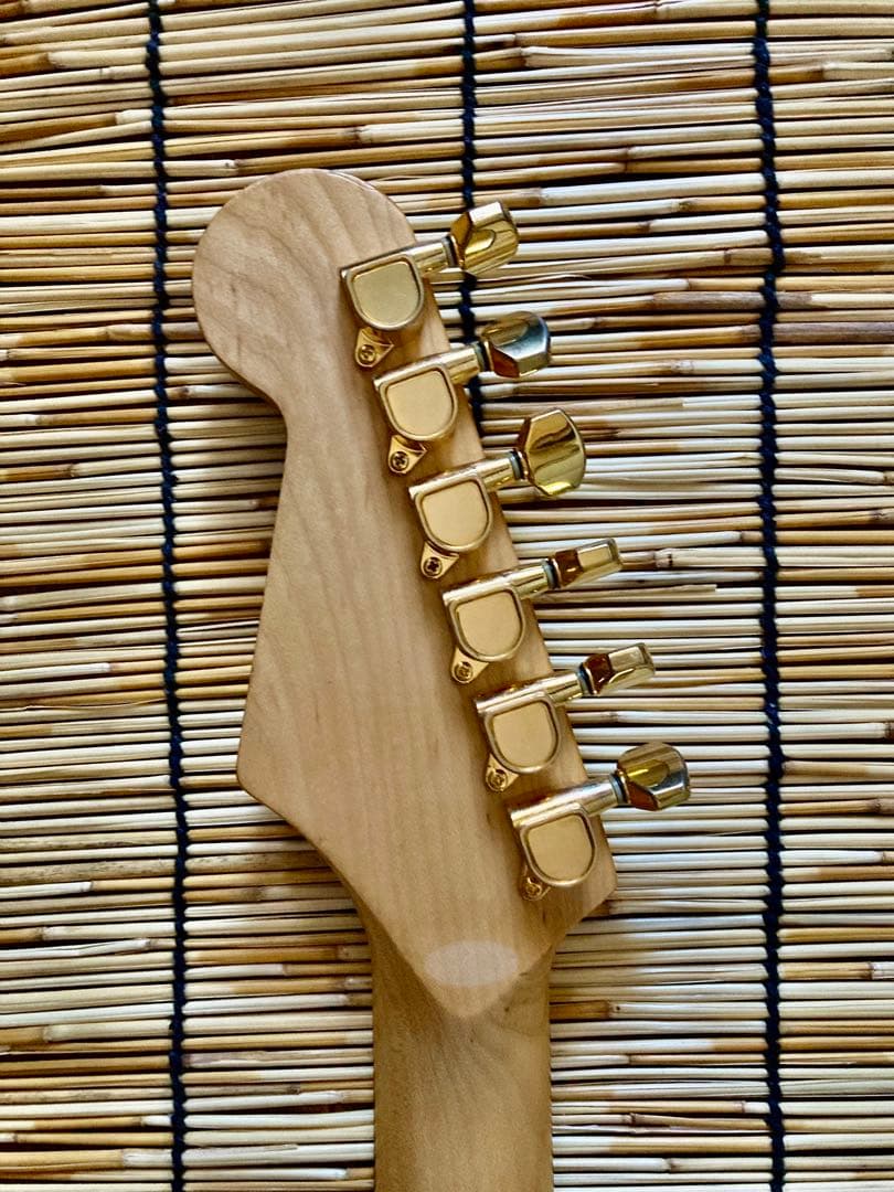 ☆ 花梨☆ 美品　改造で新機能満載　FERNANDES SSH ST