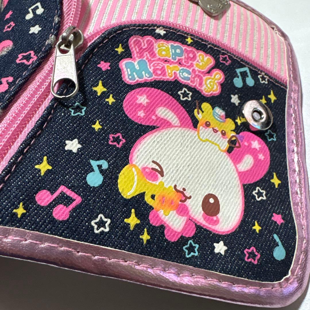 【激レア】　Happy March デニム　シール帳　手帳　平成　当時品　うさぎ