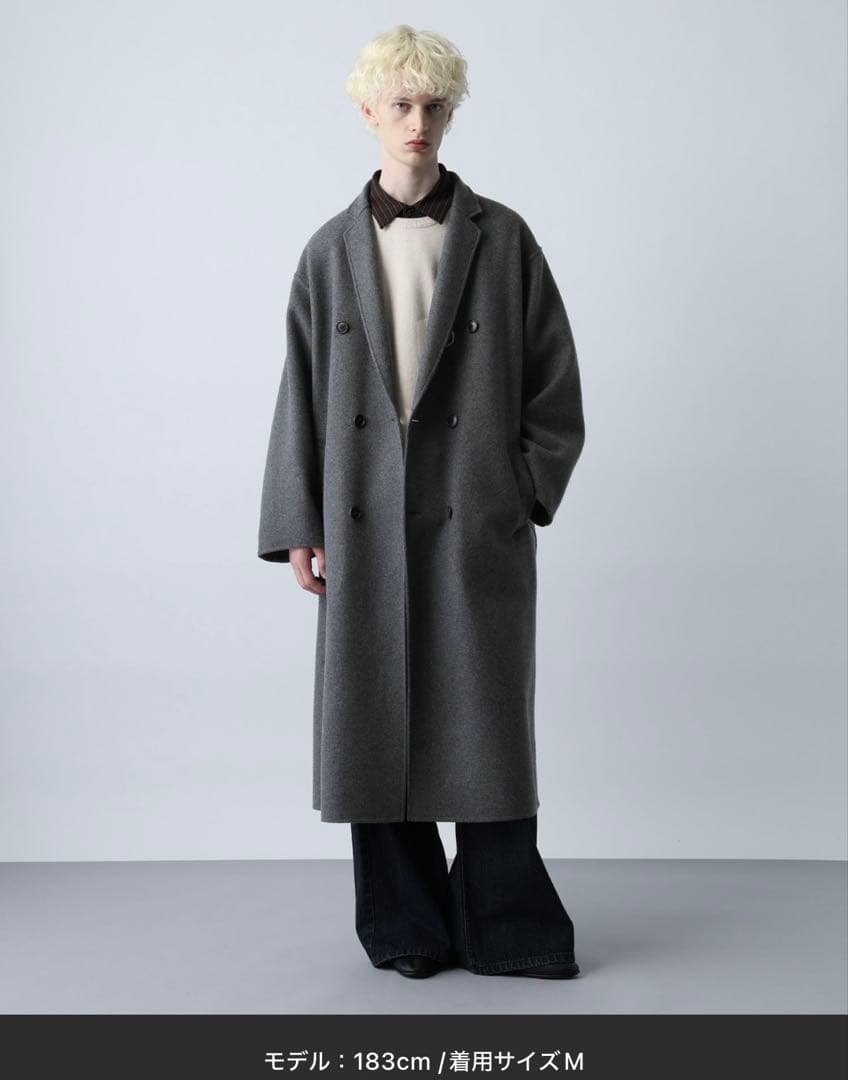 プレミアムウールダブルリバーコート