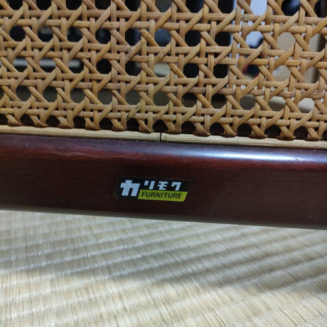 希少】オールド カリモク karimoku 3連仕切り 衝立 パーテーション