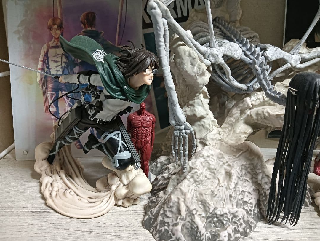 【フィギュアフルコンプ】進撃の巨人　一番くじ　セット