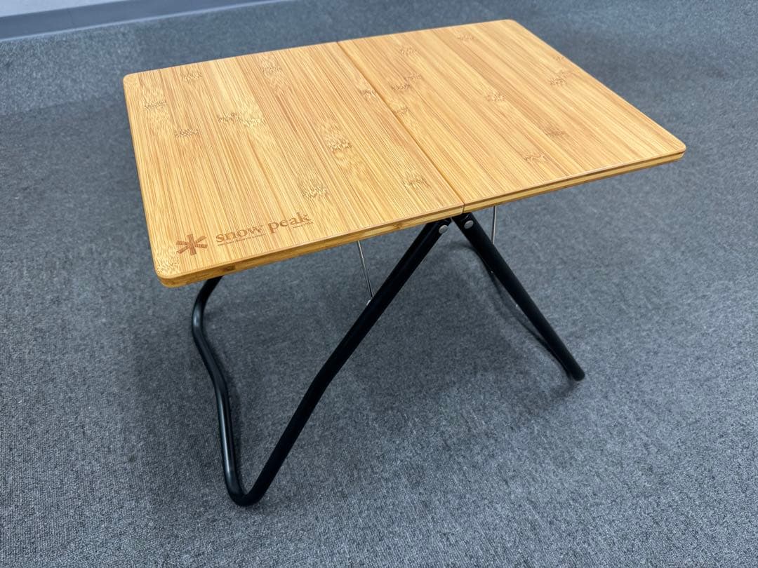 スノーピーク マイテーブル 竹 ブラック 雪峰祭2021春 限定