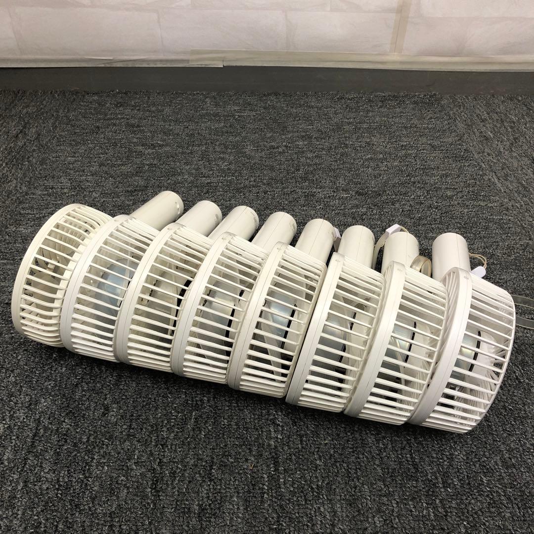 即決 Francfranc フランフラン ハンディファン ホワイト 8個セット