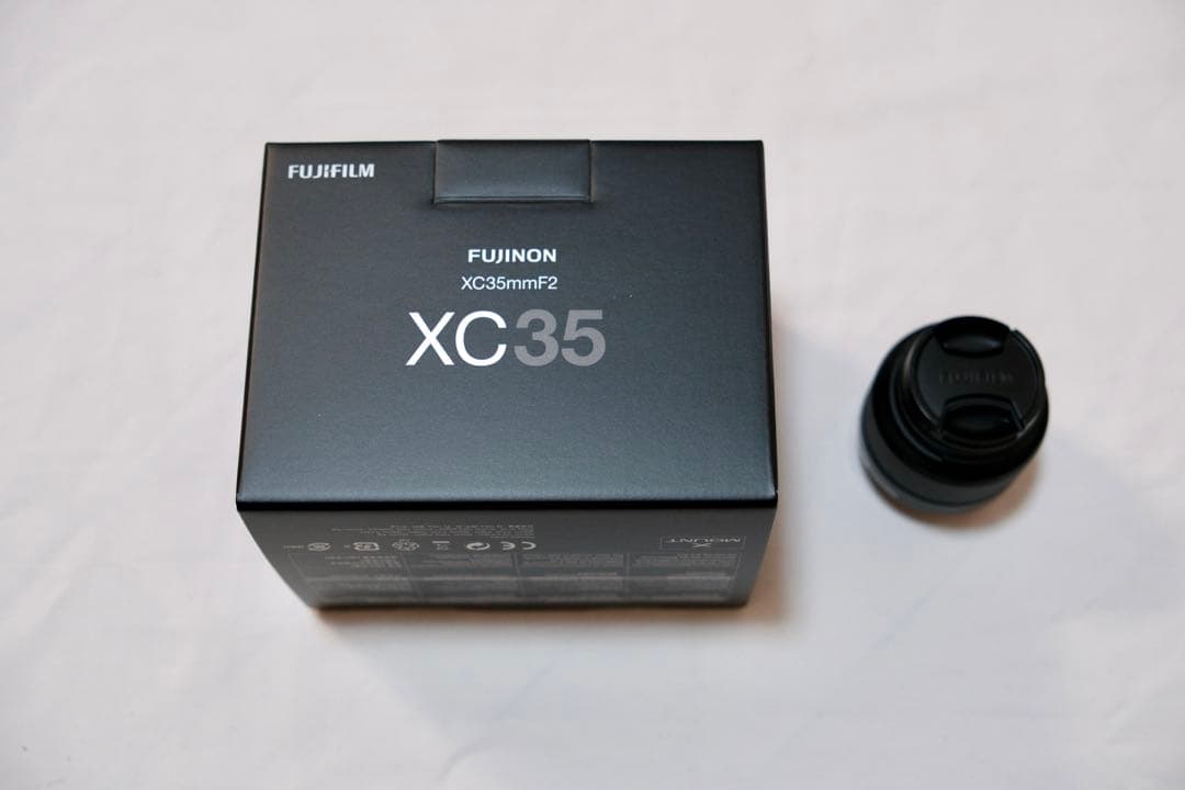 FUJIFILM XC35mmF2 レンズ 箱付き FUJIFILM XC35mmF2 箱つき お値段