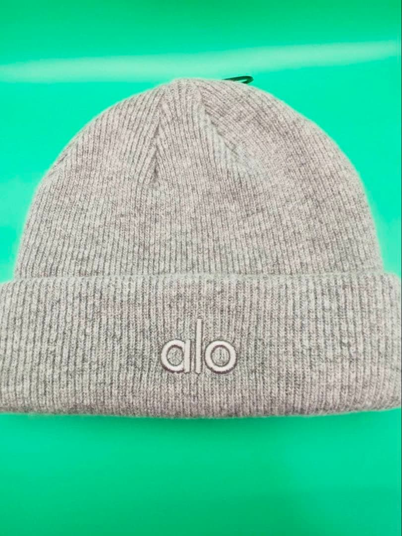 alo グレー ニット帽 alo グレー ビーニー Alo yoga】Notable Beanie