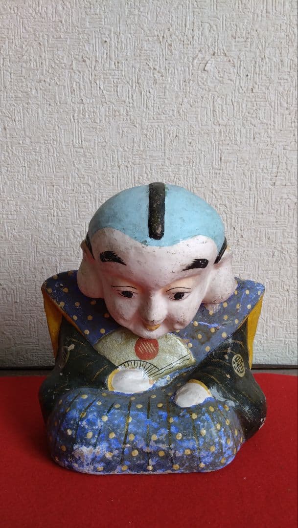 土人形 福助 明治期 大珍品 - メルカリ