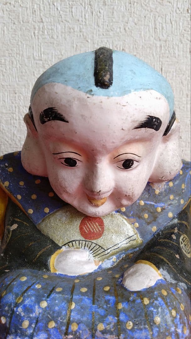 土人形 福助 明治期 大珍品 - メルカリ