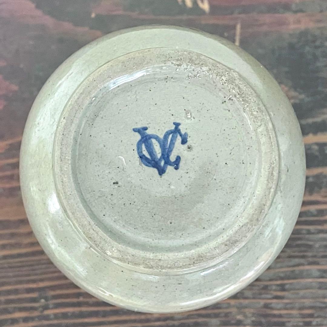 古伊万里 VOC 徳利 染付 草文 花器 花入