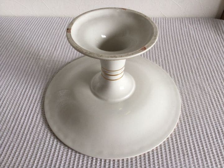 英国アンティーク・ビクトリアン陶器コンポート(イングリッシュ・ローズ)