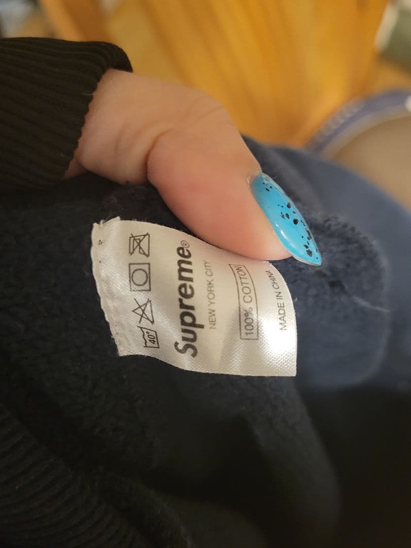 Supreme 難アリ ハートドット柄 ジップアップパーカー