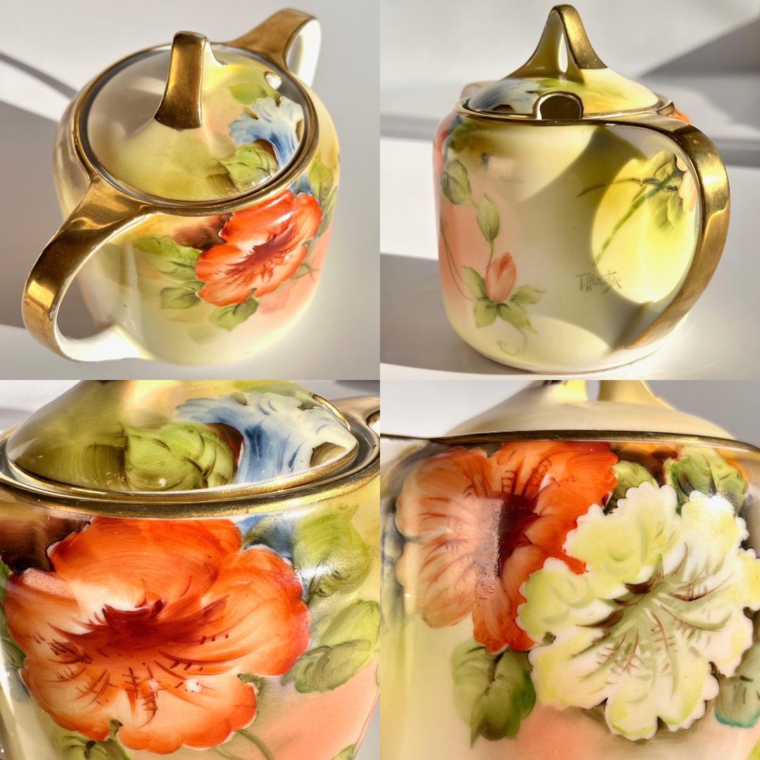 オールドノリタケ シュガーポット 1918年頃 アメリカからの里帰り品！