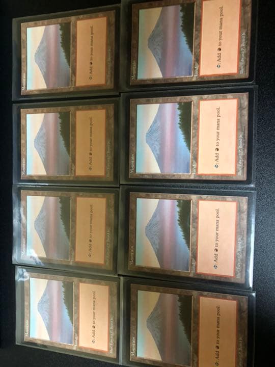 MTG 富士山 Mountain Edward P.Beard Jr 8枚セット