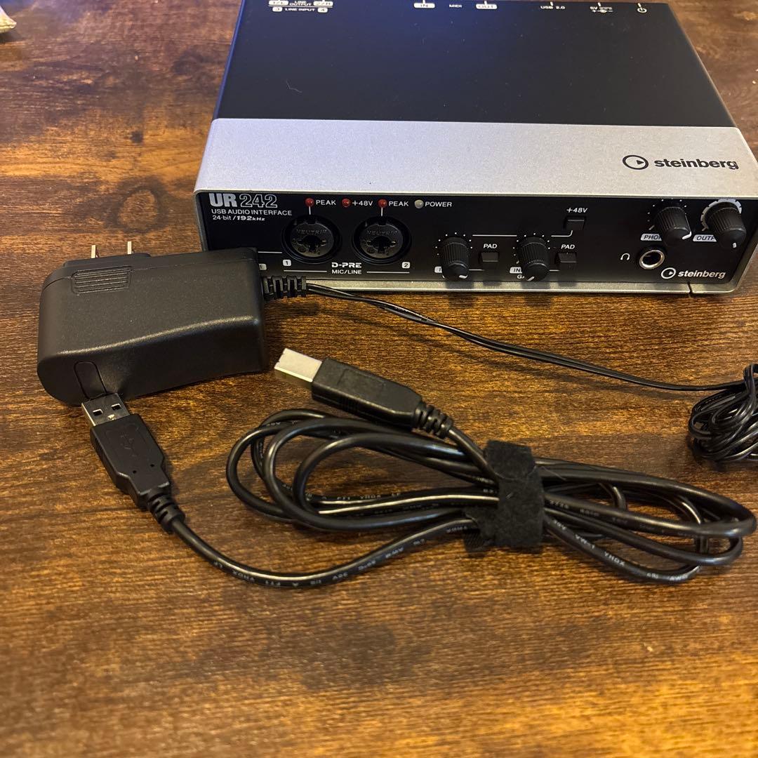 steinberg UR242 オーディオインターフェイス Amazon.co.jp: スタインバーグ Steinberg 4x2 USB2.0 オーディオ