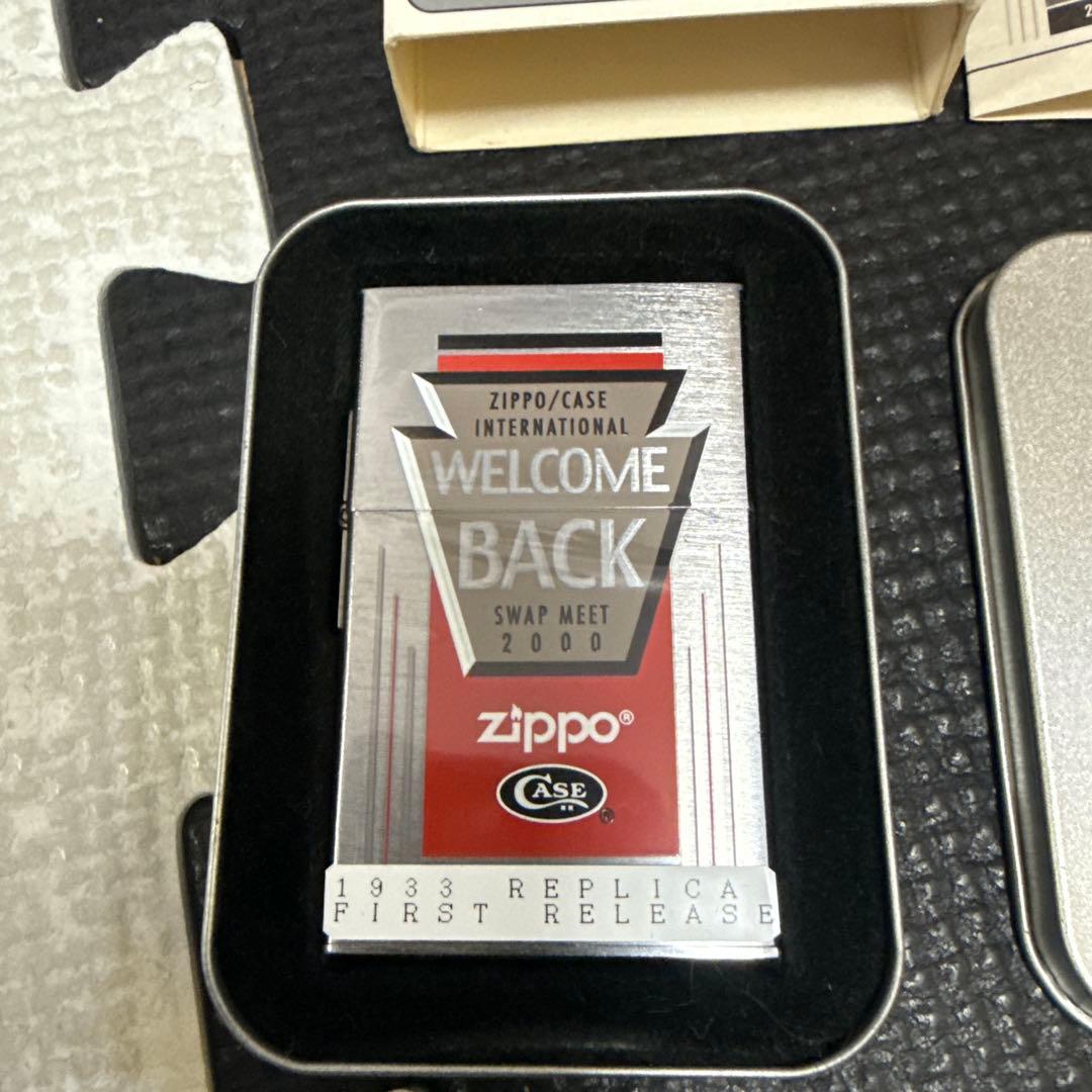 Zippo WELCOME BACK 2000 1933レプリカ希少