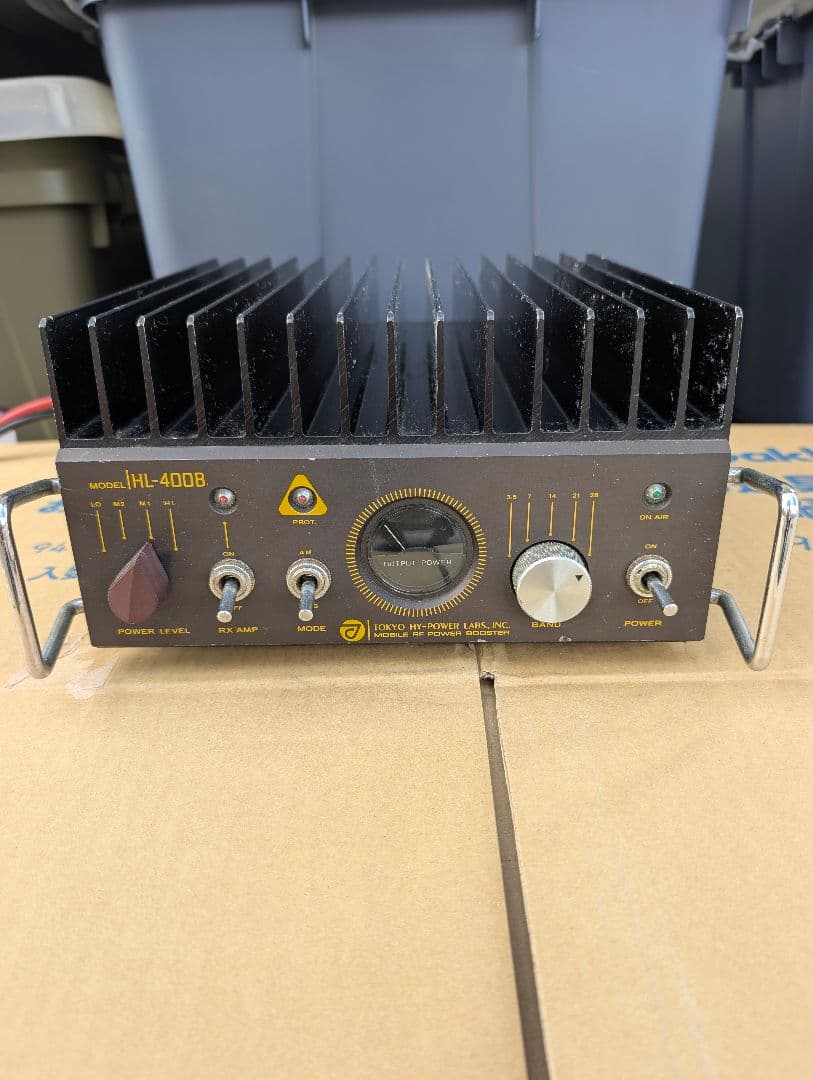 IHL-400B アンプ 本体 IHL-400B アンプ 本体 リニアアンプ TOKYO HY-POWER HL-400B BROAD