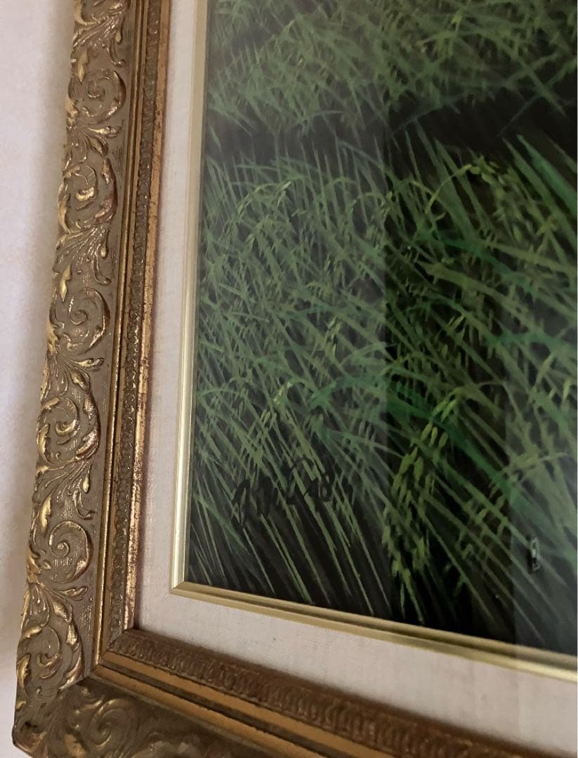 バリ絵画　バリアート　田園風景　105✖️85