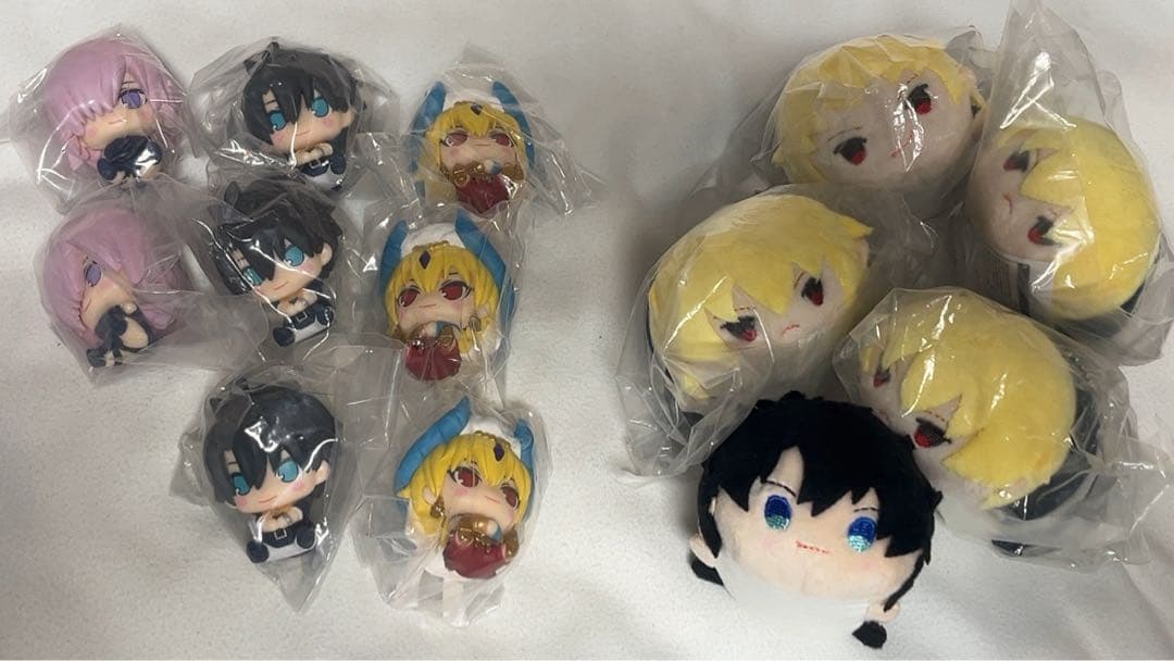 Fate fgo もちもちマスコット ギルガメッシュ 藤丸立香 フィギュア