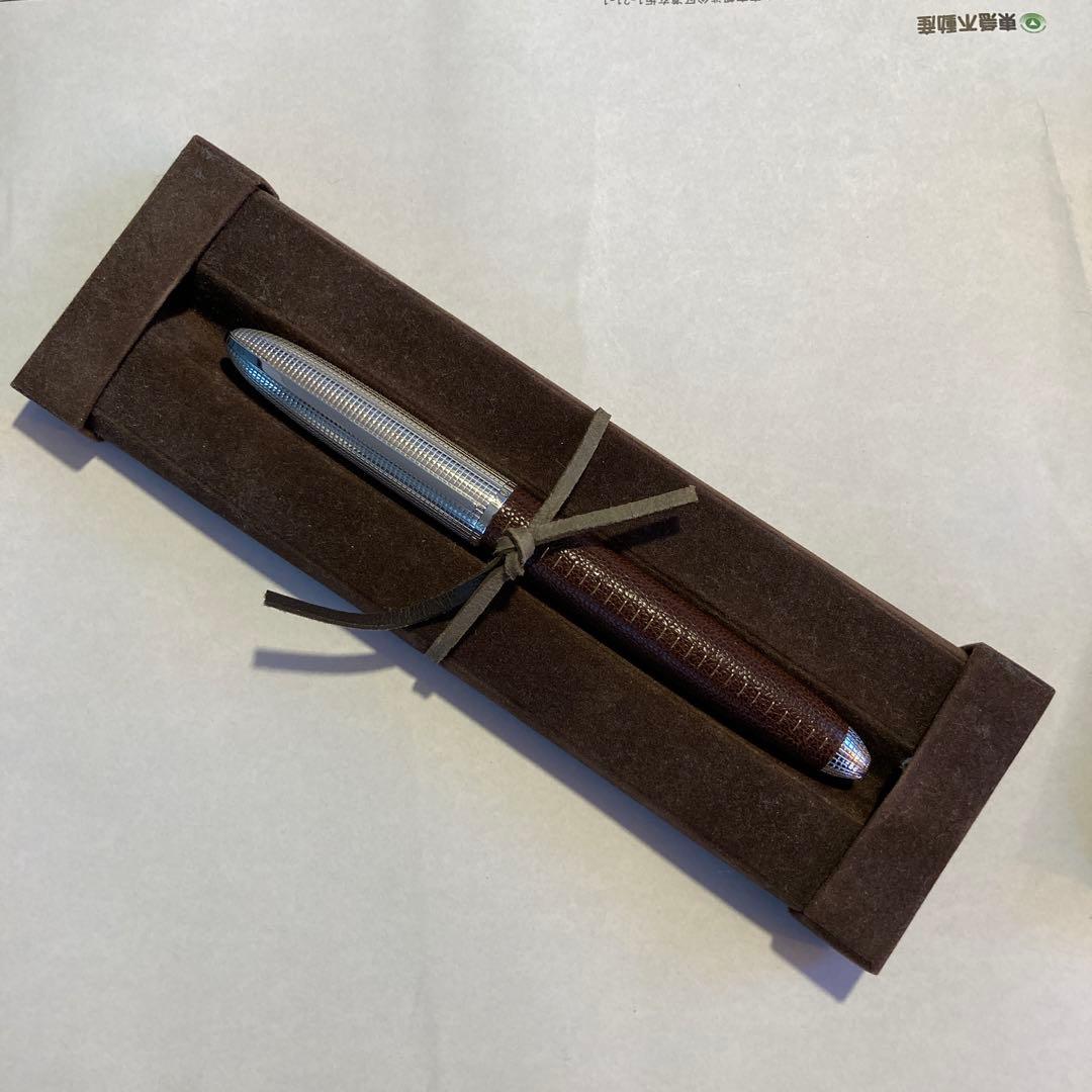 【極美品】ルイヴィトン ボールペン ドックキュイール ローラーボール　ブラウン