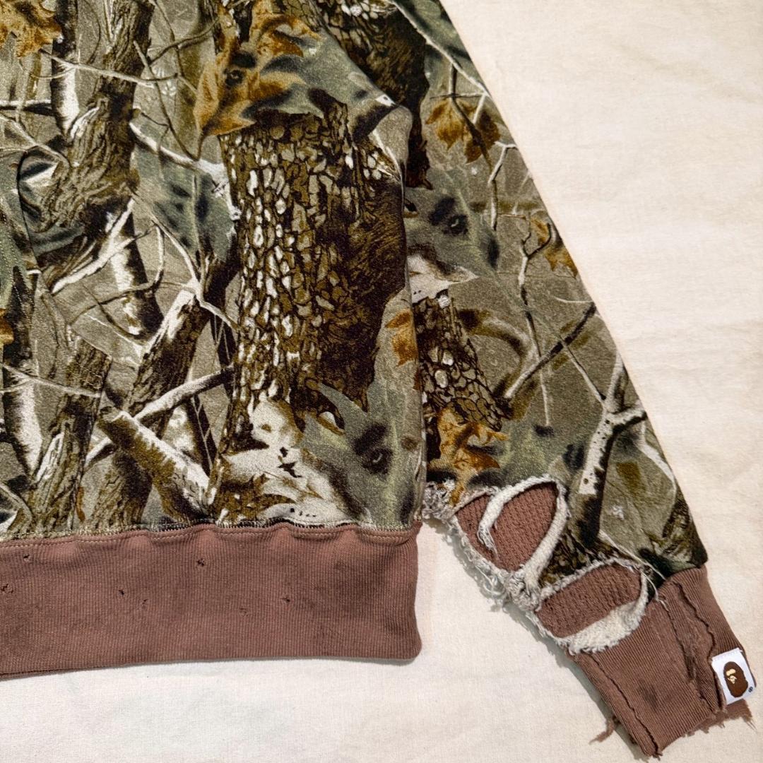 25aw新品正規品 SAINTM×××××× BAPE ZIP HOODIE M