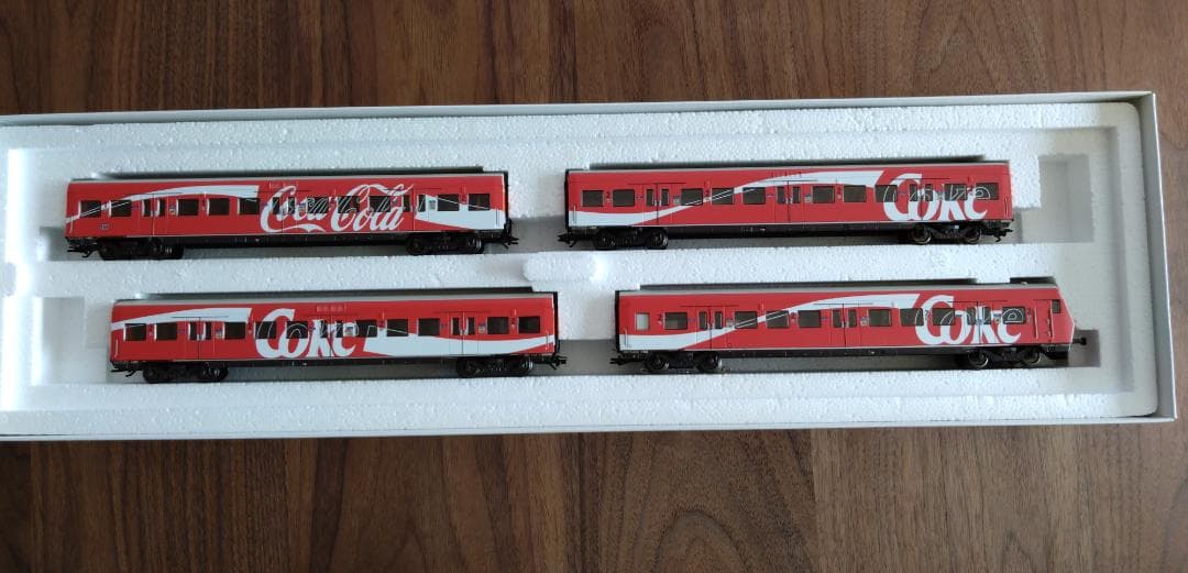 メルクリンHOデジタル BR111電気機関車とコカ・コーラS-バーン列車セット