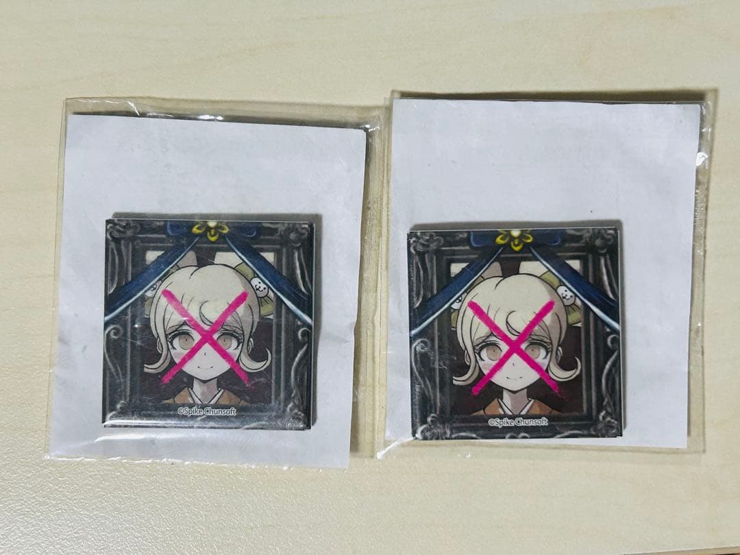 ダンガンロンパ 楽天コレクション 遺影スクエア缶バッジ 西園寺日寄子