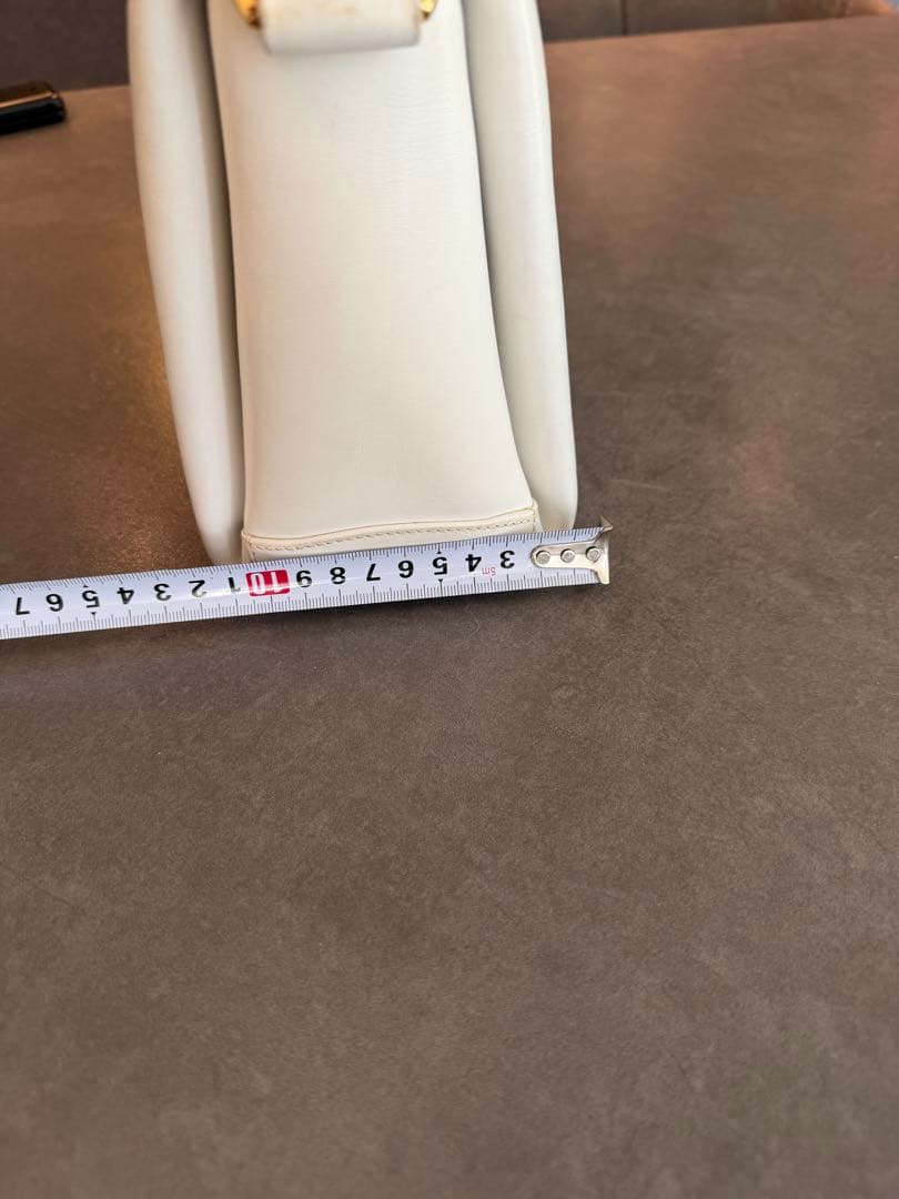 ホワイトハンドバッグ GUCCI グッチ