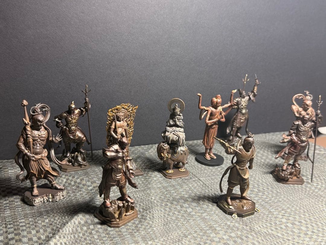 ★仏像フィギュアセット 10体 経年劣化★