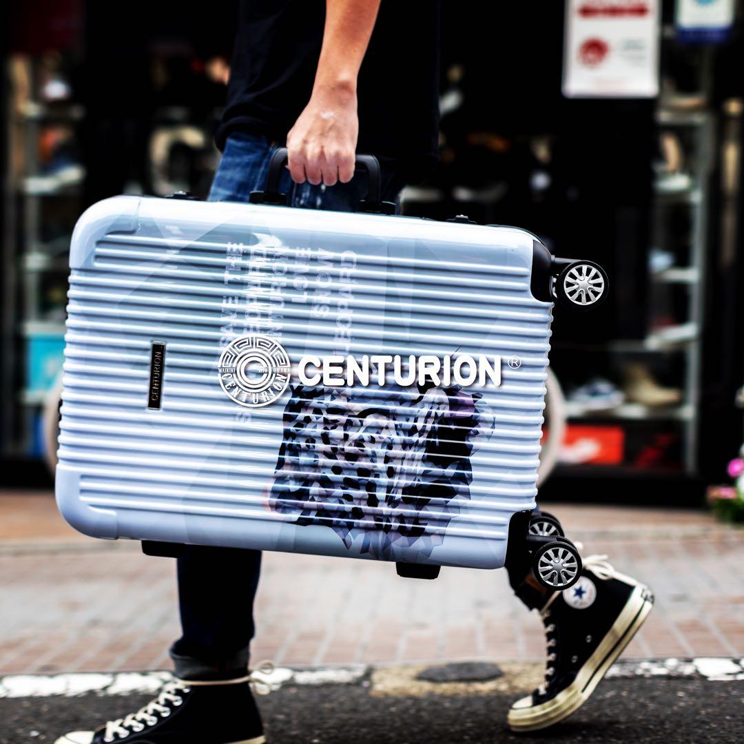 CENTURION /Mサイズ/26インチ旅行/フレーム型/ホワイト/人気商品