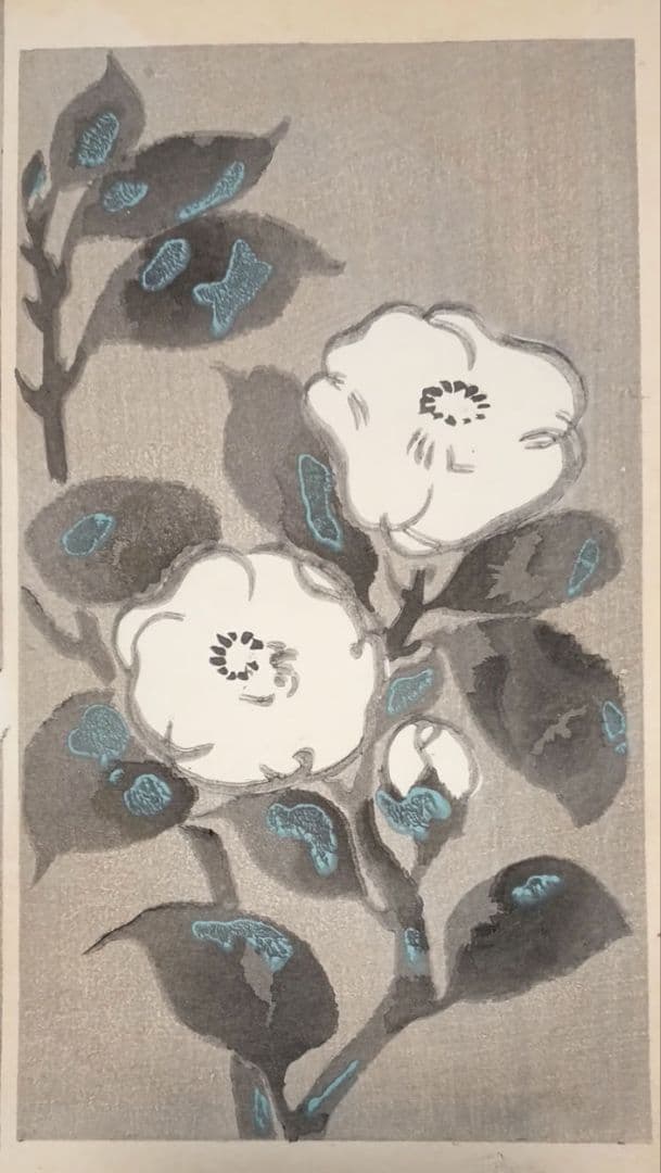 琳派図案版画（色摺版画)作者不詳、明治後期～昭和初期出版 - メルカリ