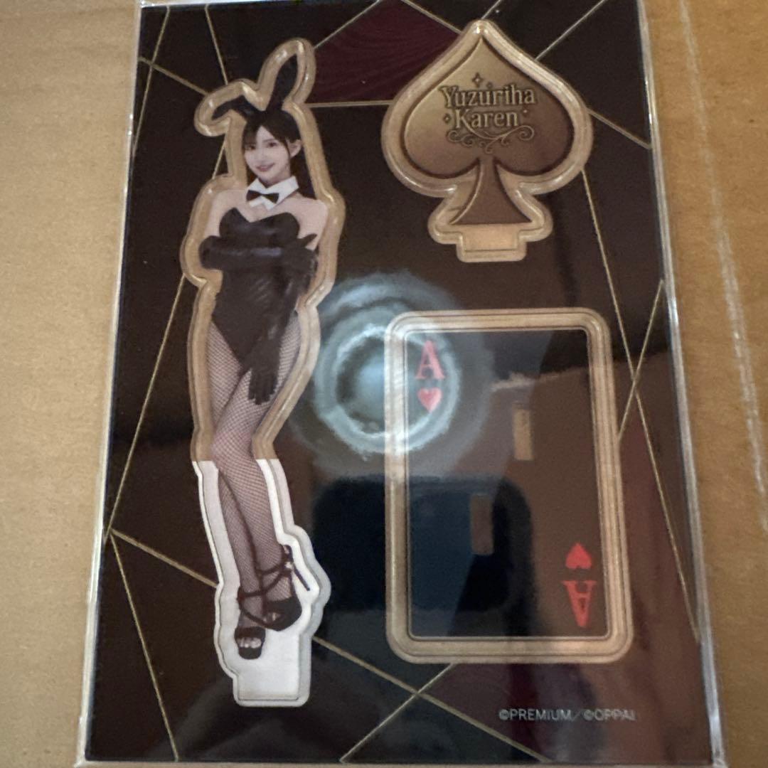 楪カレン　FANZAくじ　キャンバスボード！２個➕アクリススタンド！３個セット