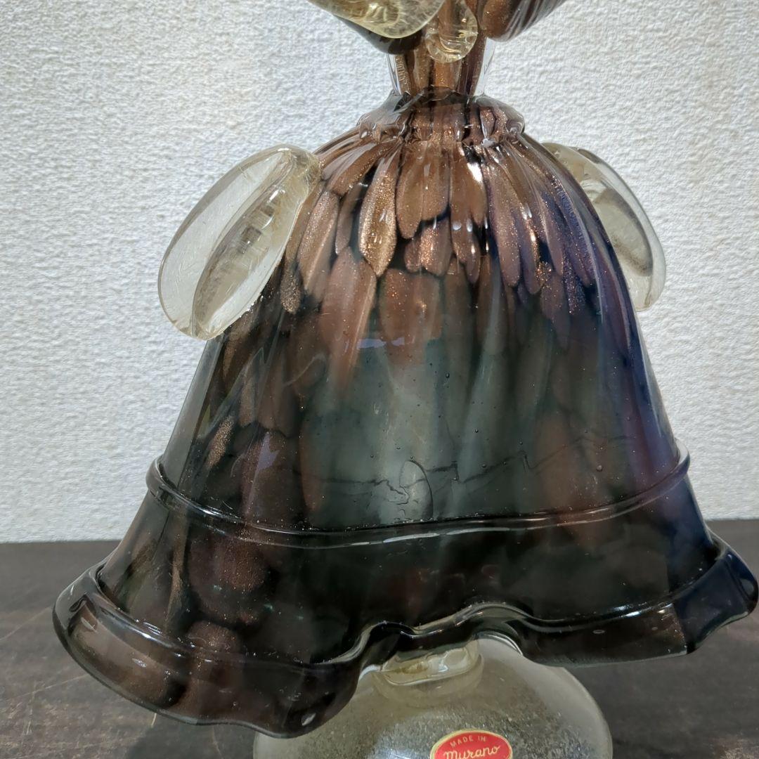 MURANO ベネチアグラス イタリア ガラス工芸品 M2239