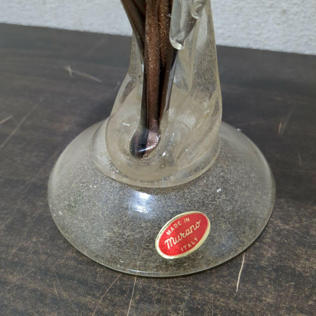 MURANO ベネチアグラス イタリア ガラス工芸品 M2239